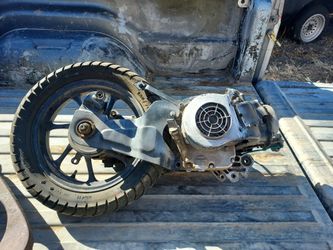 Scooter Motor/trans Drive Wheel-tire