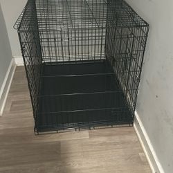 Brand New 42in Dog Cage With Double Door 