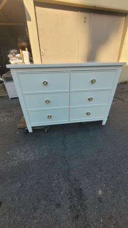 White  Dresser