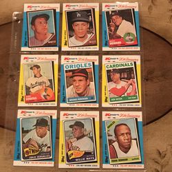 Baseball Cards/1982 Kmart Collector’s Series/MVPs