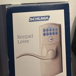 Keypad Lover Door Schlage Camelot Keypad Entry with Flex-Lock Door Lever Set with Accent Interior Lever