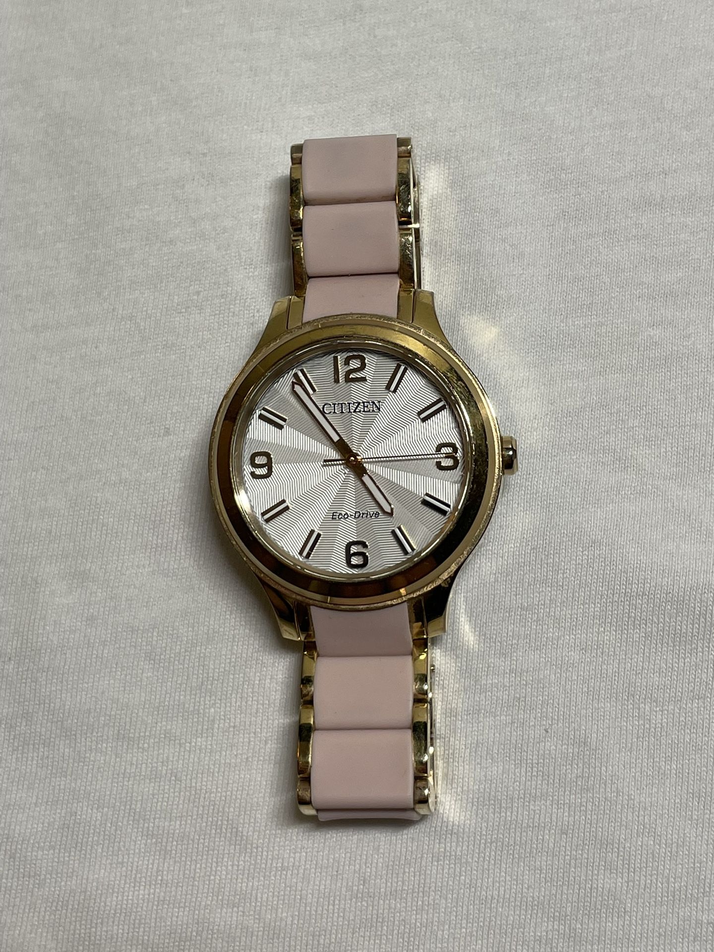 Citizen Eco-Drive Women’s Watch - Pink & Gold Tone - J830-S119201