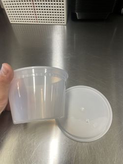 Plastic Soup Cup