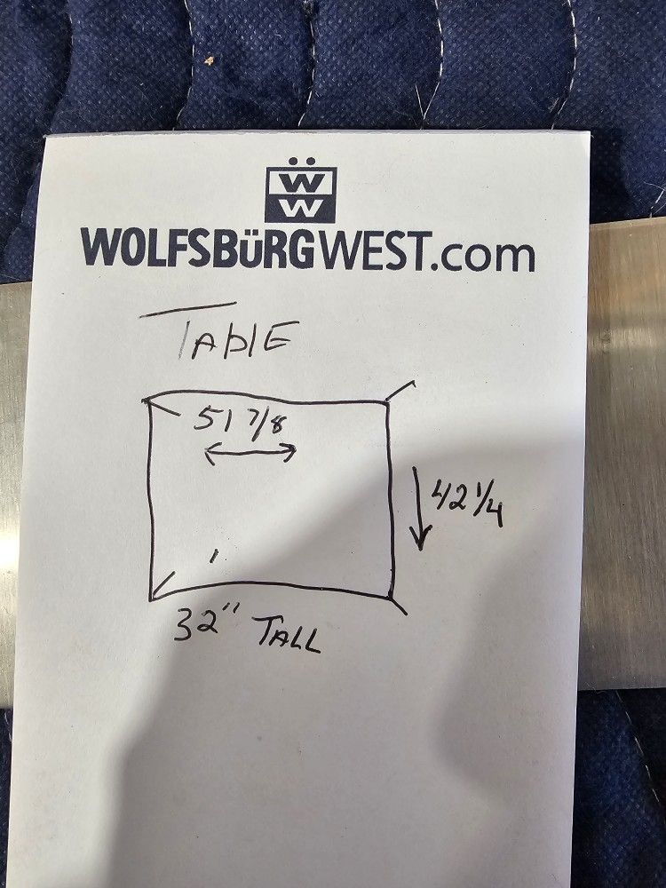 Welders Table & Steel Cabinet 