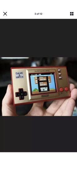 Nintendo Game And Watch Super Mario Bros. 35th Anniversary Handheld 🔥