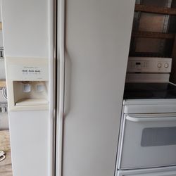 Refrigerator and electric stove glass top