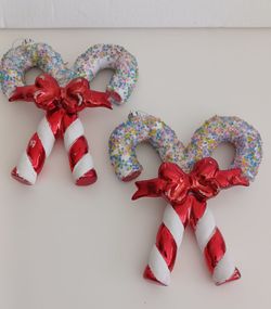 2 Christmas ornaments