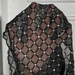 Cove up black see through