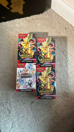 Ascended heroes prismatic booster bundles