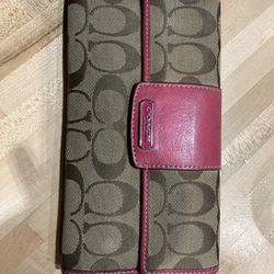 Vintage Coach Wallet 