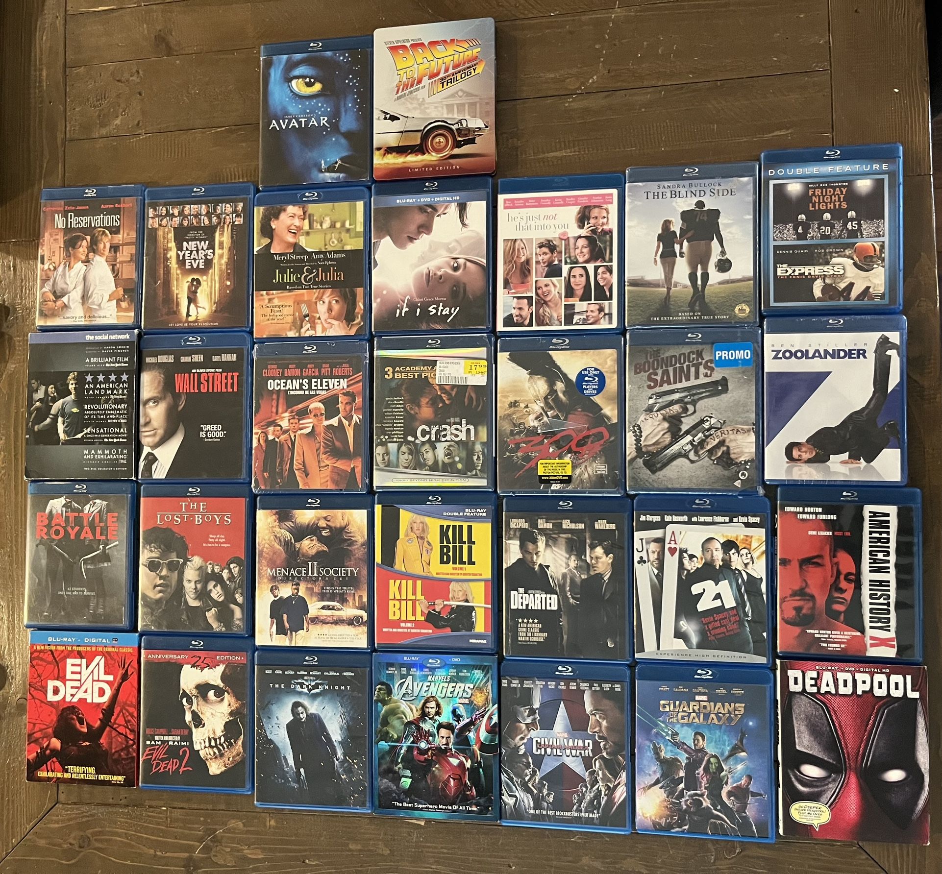 Blu-Ray/DVD Lot
