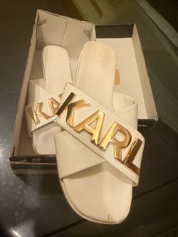 Karl Lagerfeld sandals on sale!!