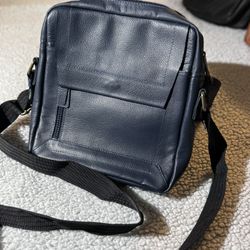 Colombian Leather Messenger Crossbody Bag 