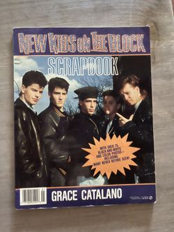 New kids On The Block Scrapbook Magazine