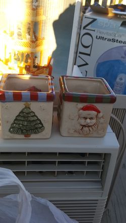 Crhistmas Candle holders