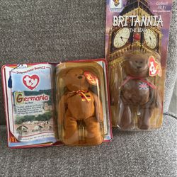 2 Vintage Ty beanie bears, Collectibles