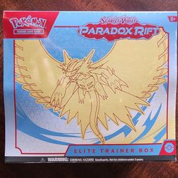 Pokemon Paradox Rift Elite Trainer Box Roaring Moon