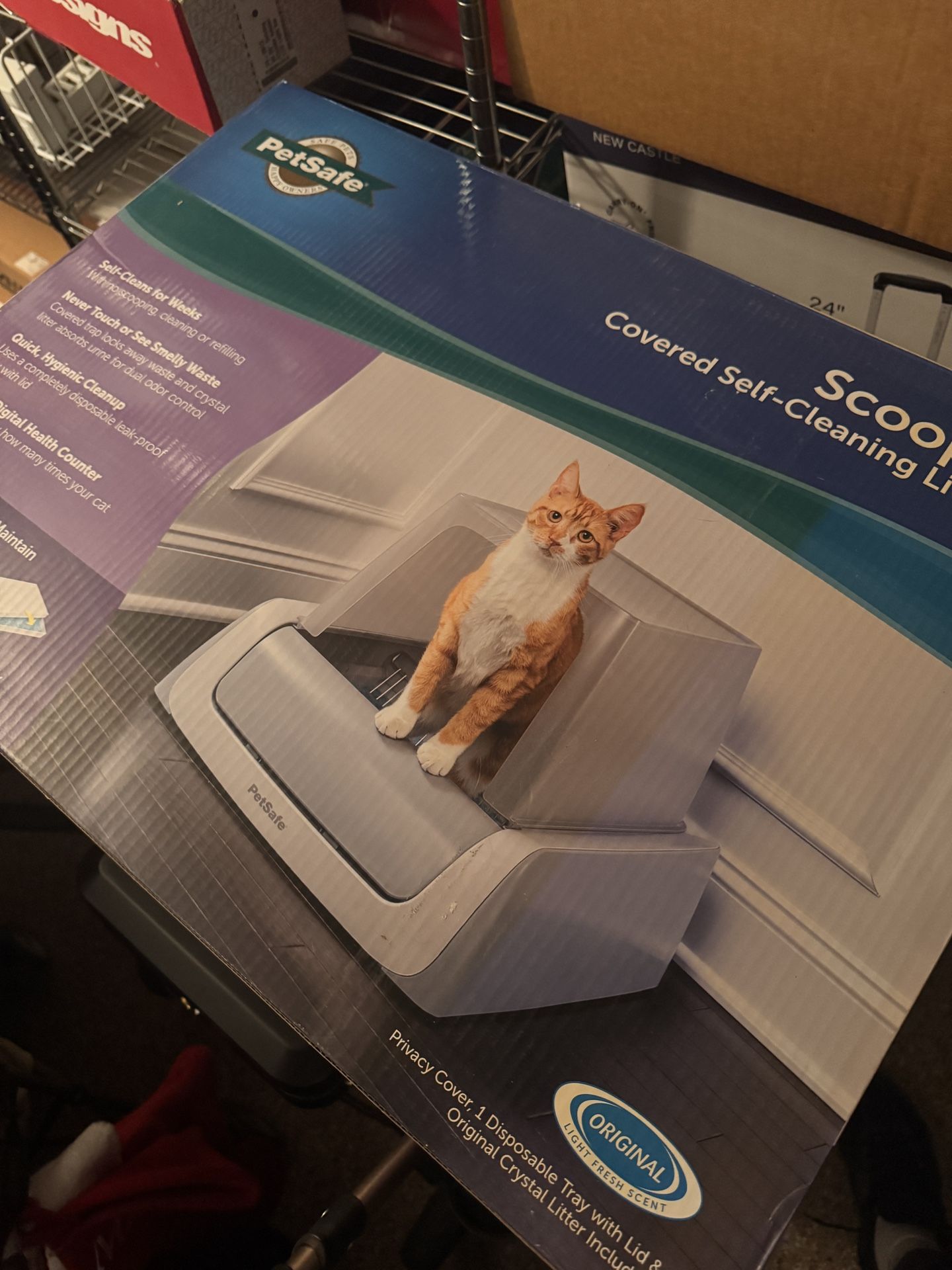 Petsafe scoop free automatic litter box