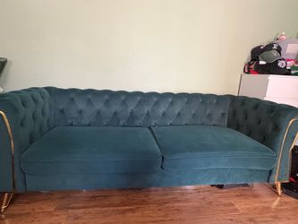 Green couch large