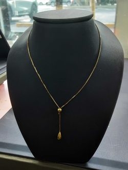 Box Chain - Yellow Gold 10k (.417) 1.6 grams 9 inch