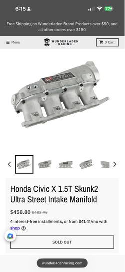 Skunk 2 Intake manifold and blox throttle body