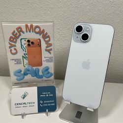 iPhone 15 128gb At&t and Cricket Carrier 89% 🔋 Health in excellent condition O