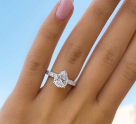 Modern gents Engagement Wedding Ring Silver 8.5 Women’s