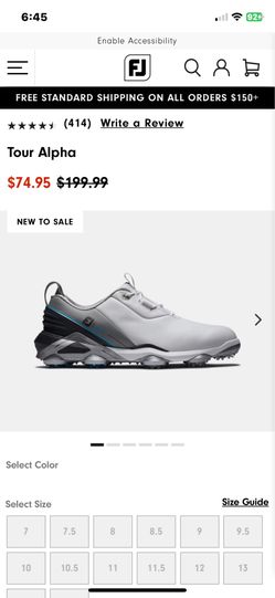 Men’s Footjoy Tour Alpha Golf Shoes!!