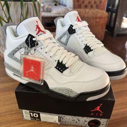 CEMENT NIKE AIR JORDAN 4s DEADSTOCK