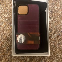 Iphone 14 Leather Case