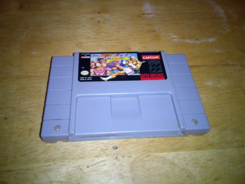 Super Nintendo Game Street Fighter 2 Turbo