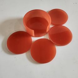 Hand Crafted Epoxy Coaster Set