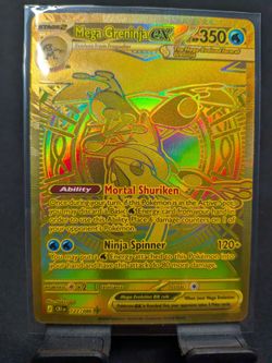 Mega Greninja EX Full Art Gold