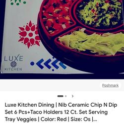 Chips And Dip Tray