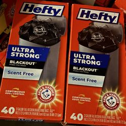 Hefty Trash Bags 13 Gal