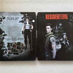 Resident Evil Classic Edition Custom Steelbook/SteelUp Case PS2/PS3/PS4/Xbox