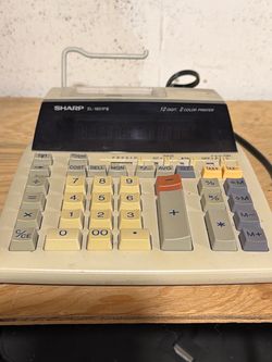 Sharp EL-1801P III Calculator