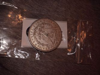 1885 Morgan Dollar Silver Coin