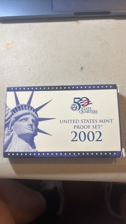 United States mint proof set 2002
