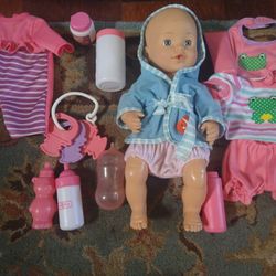 Baby Doll With Backpack Full Of Stuff
