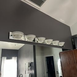 Vintage Bathroom Vanity Lights 35.75 in x 5 in 