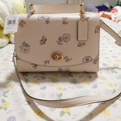 Coach tilly top handle bag