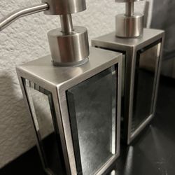 Mirrored Soap Dispensers 