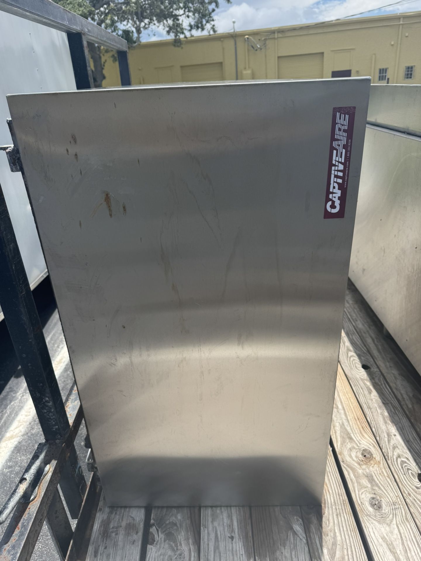 42” x 42” captive air hood