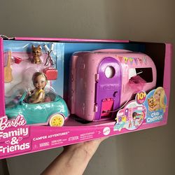 Barbie Family & Friends, Chelsea club camper adventures set