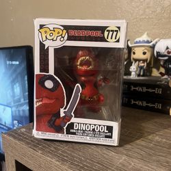 Dinopool Deadpool Funko Pop