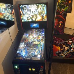 This Is A Stern Star Wars Pinball Machine