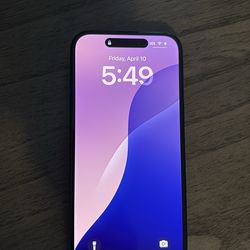 Black iPhone 15 128 gb