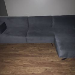 Dark Blue Couch Set Of 2 