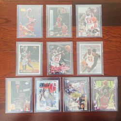 Michael Jordan 1996/1997 Premium Basketball Card Lot! 